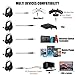 PS4 Headset, auricular for juegos for PC, ala de vuelo de la...