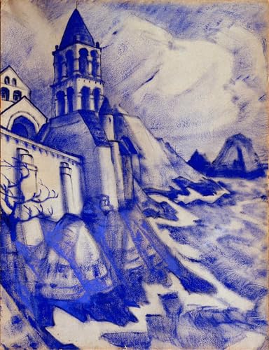 Art Nicholas Roerich impression sur toile pour decoration interieure du salon
