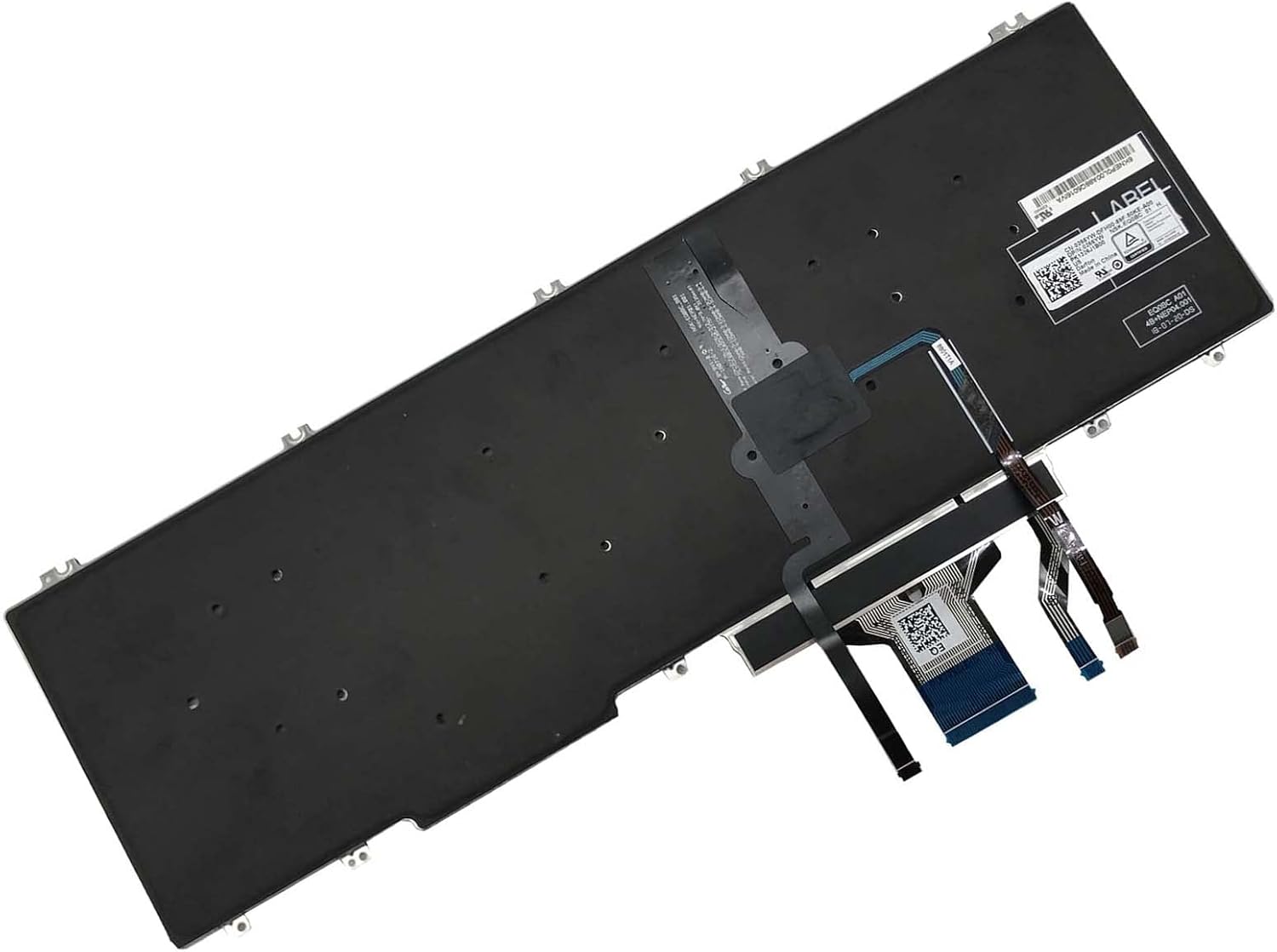 for DELL Precision 7530 7730 E7530 M7530 7540 7740 Series Black Frameless, with Backlight, with Mouse Stick 0DK60 00DK60 266YW 0266YW 06P79 006P79 US Layout Notebook Keyboard