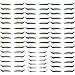 46 Pares Pegatinas de Sombra de Ojos Delineador de Ojos Brillantes de Maquillaje Reutilizables Cinta de Párpado Doble Pegatina Invisible Autoadhesiva de Línea de Ojos