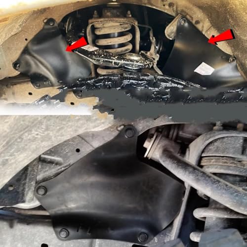Guardabarros coche con protector contra salpicaduras para Prado J120 J150 5