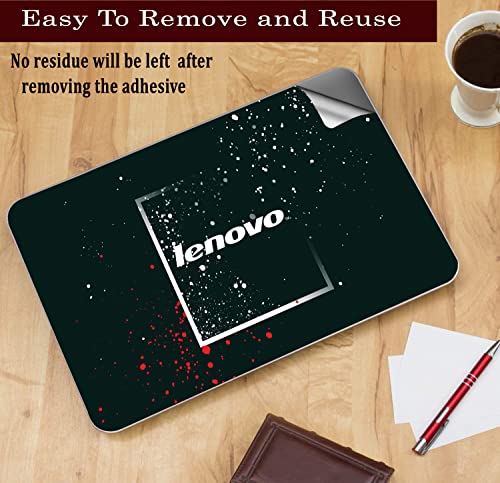 Image of Pattern L4 Top+Wrist Pad Vinyl Laptop Skin /Sticker /Cover for 15 to 15.6 Inches Laptops Laminated-Removable-HD Quality Compatible for Lenovo.(15x10 Inches)
