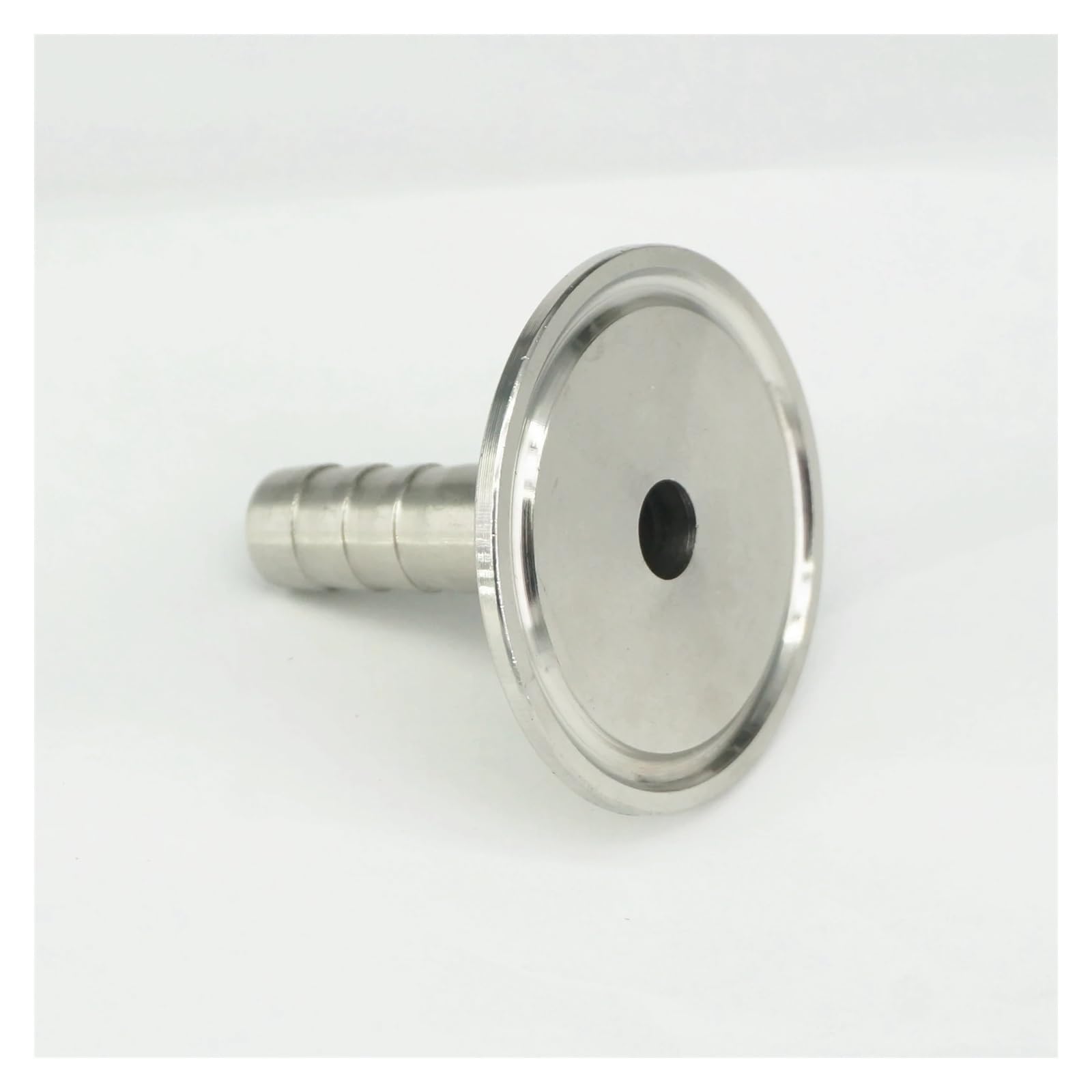 12mm Tube Barbed- Tri Clamp 1.5" Ferrule O/D 50.5mm 304 Stainless Steel Ferrule Clamp Pipe Connector Fitting