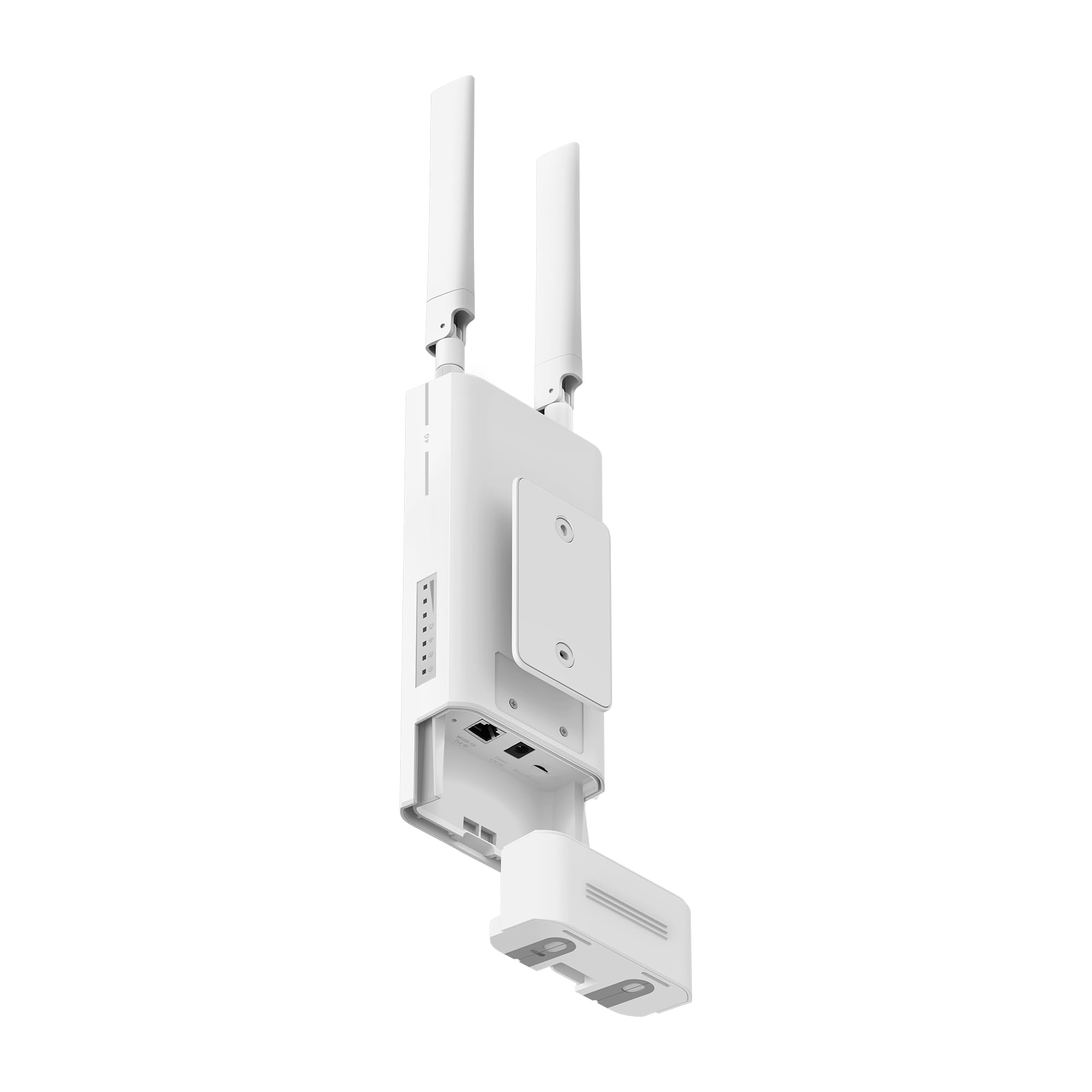 Mercusys MB118-4G Router 4G LTE Exterior/Interior, WiFi N 300 Mbps, hasta 150 Mbps con Tarjeta SIM, Resistente al Agua IP65, PoE, Ideal jardín, terraza o Zonas Rurales