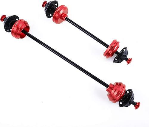 Miniatura 3 de Tapones deslizantes para horquilla delantera de aluminio CNC para motocicleta Yamaha TMAX 500 530 2009 2010 08-11, Rojo