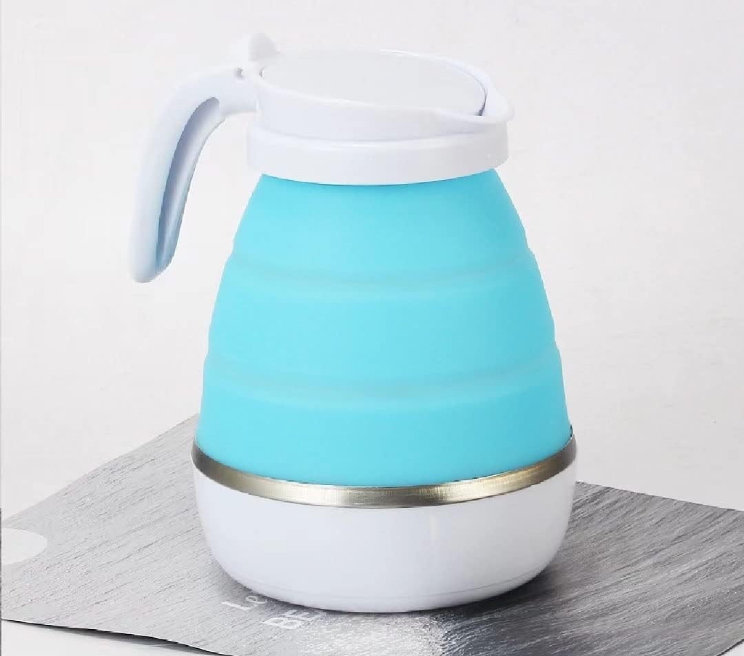 Hervidor eléctrico plegable, caldera de agua eléctrica de silicona, tetera eléctrica plegable de viaje, hervidor de agua plegable de viaje, caldera Hervidor eléctrico plegable, caldera de agua eléctrica de silicona, tetera eléctrica plegable de viaje, hervidor de agua plegable de viaje, caldera