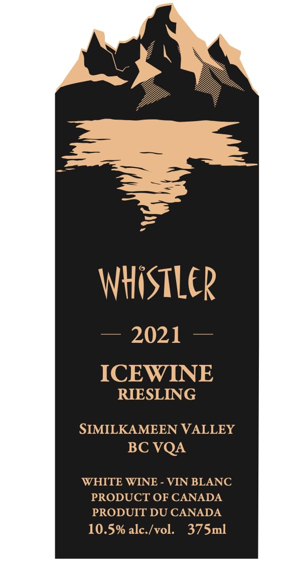 Whistler 2020 Riesling Eiswein 37.5 cl | Kanadischer Eiswein aus Similkameen Valley, Kanada BC VQA