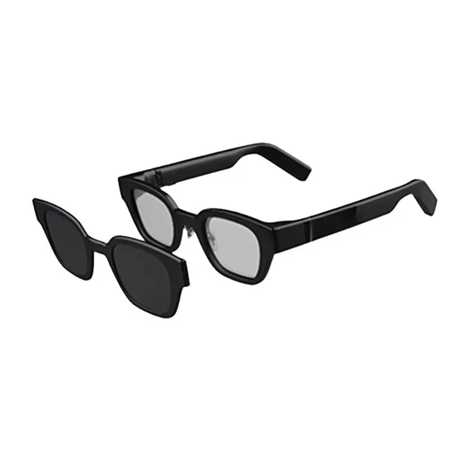 Compatible con Las Gafas Inteligentes de Realidad Aumentada INMO Go. Gafas con Asistente de IA inalámbrico for música, Llamadas, traducción, teleprompter, navegación y Audio Bluetooth.(Go with Lens)