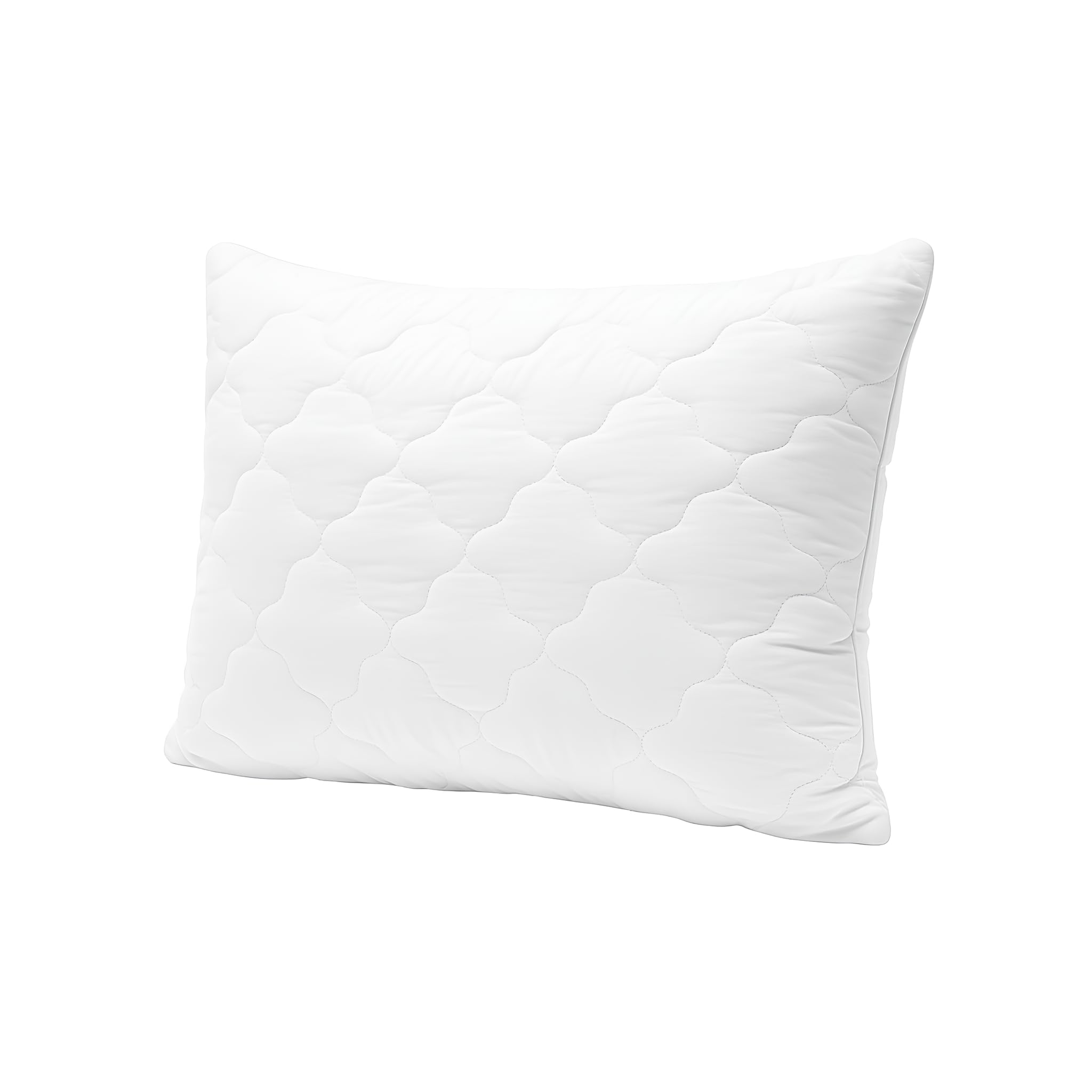 Yatas Bedding Superwashed Wool Pillow, for Back, Stomach or Side Sleepers, 100% Wool Filling, 20" x 30", Queen