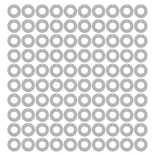 Lot de 100 médailles chien à graver en aluminium pour identification de meute