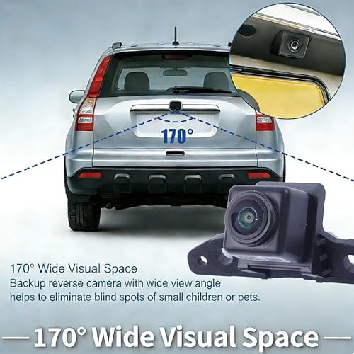 Image of No. 284F16RA0B Rear View Backup Reverse Parking Camera /Rear View Camera | Compatible with Nissan 2020-2023 Qashqai Rogue 2022 X-Trail Rear Camera Replace Part Number:284F1-6RA0B Backup Camera