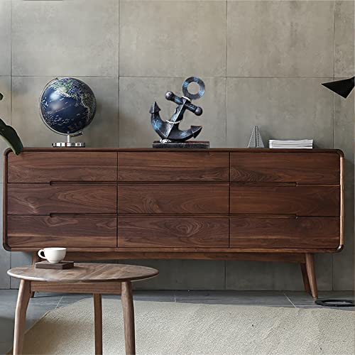 JTSTAN Nautical Boat Anchor Sculpture Decor - Creative Coastal Model Art Theme Ocean Retro Style Decorations Navy Home Office Desktop Bookshelf Crafts Sailboat Statue Resin Ornaments - Image 6