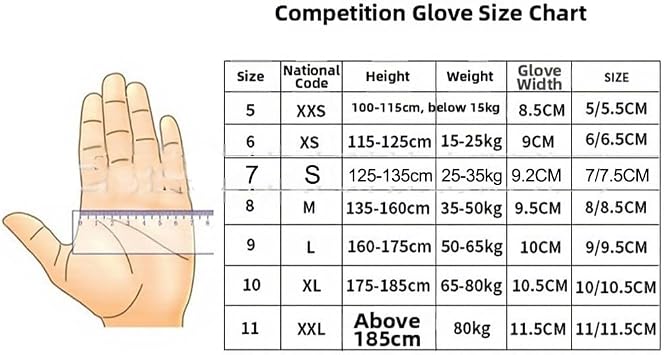 DAZZLEEX Non-Slip Fencing Gloves for Foil and Epee Made with Breathable Nylon Cotton Blend Reinforced Seams and Partial Palm Protection for Durability