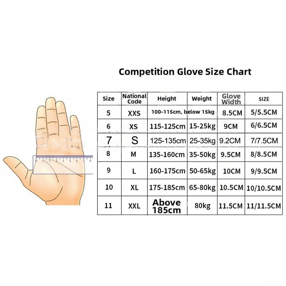DAZZLEEX Guantes de valla antideslizantes para lámina y espada fabricados con mezcla de algodón de nailon transpirable, costuras reforzadas y protección parcial de la palma para mayor durabilidad