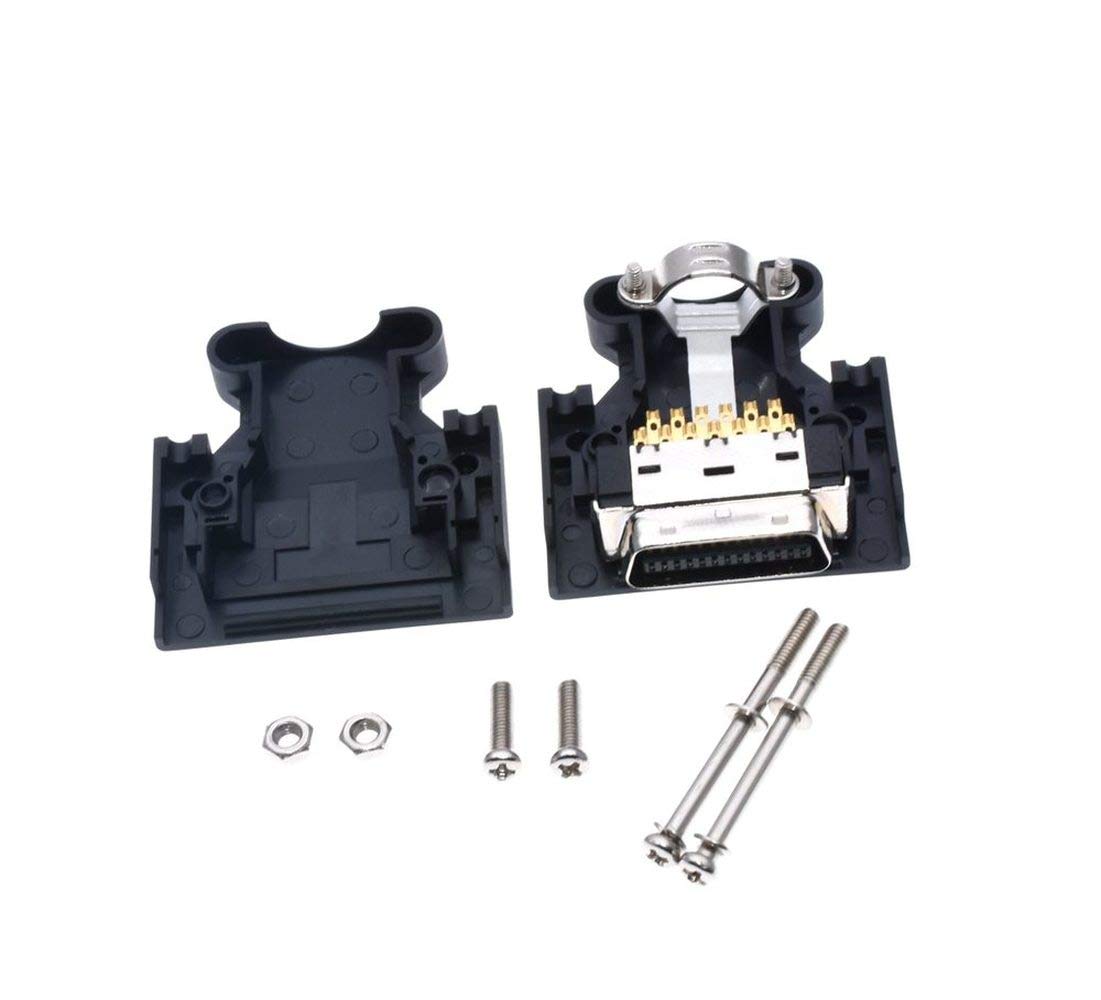 MDR Cable Connector Plug Male 26-Pin Compatible with 3M SCSI