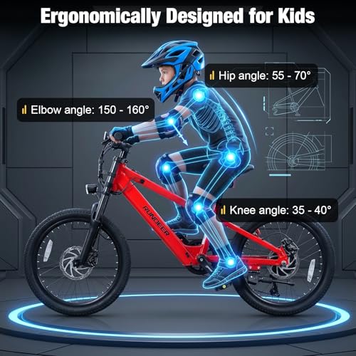 Electric Bike for Kids Ages 6-13
