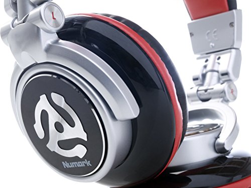 Image of Numark Red Wave Professional Over-Ear DJ Headphones with Rotating Earcup
