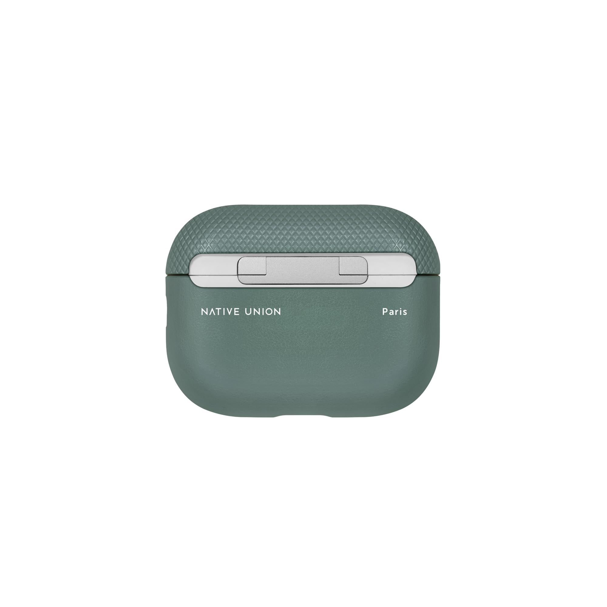 Native Union (Re) Classic Case voor AirPods Pro 2nd Gen – Milieuvriendelijk echt leer - Compatibel met Draadloos Opladen - Compatibel met AirPods Pro 2 (Zwart