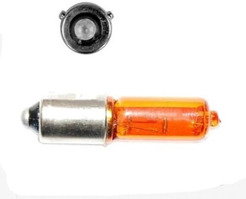 Miniatura 4 de 2 unids BAY9S H21W 12 V 21 W ámbar Bay9s coche niebla luz bayoneta bombilla halógeno coche indicador freno inversa bombilla BAY9S 12 V 21 W coche
