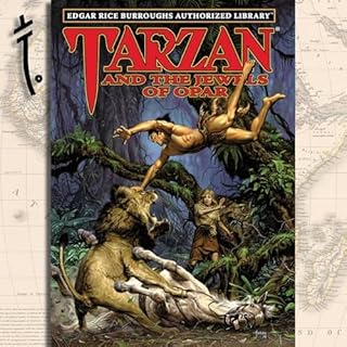 Tarzan and the Jewels of Opar Audiolibro Por Edgar Rice Burroughs arte de portada
