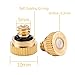 Sywon 40 Pack Brass Misting Nozzles Replacement Heads for Garden Patio Lawn Landscaping Dust Control and Outdoor Cooling Mister System, 0.012
