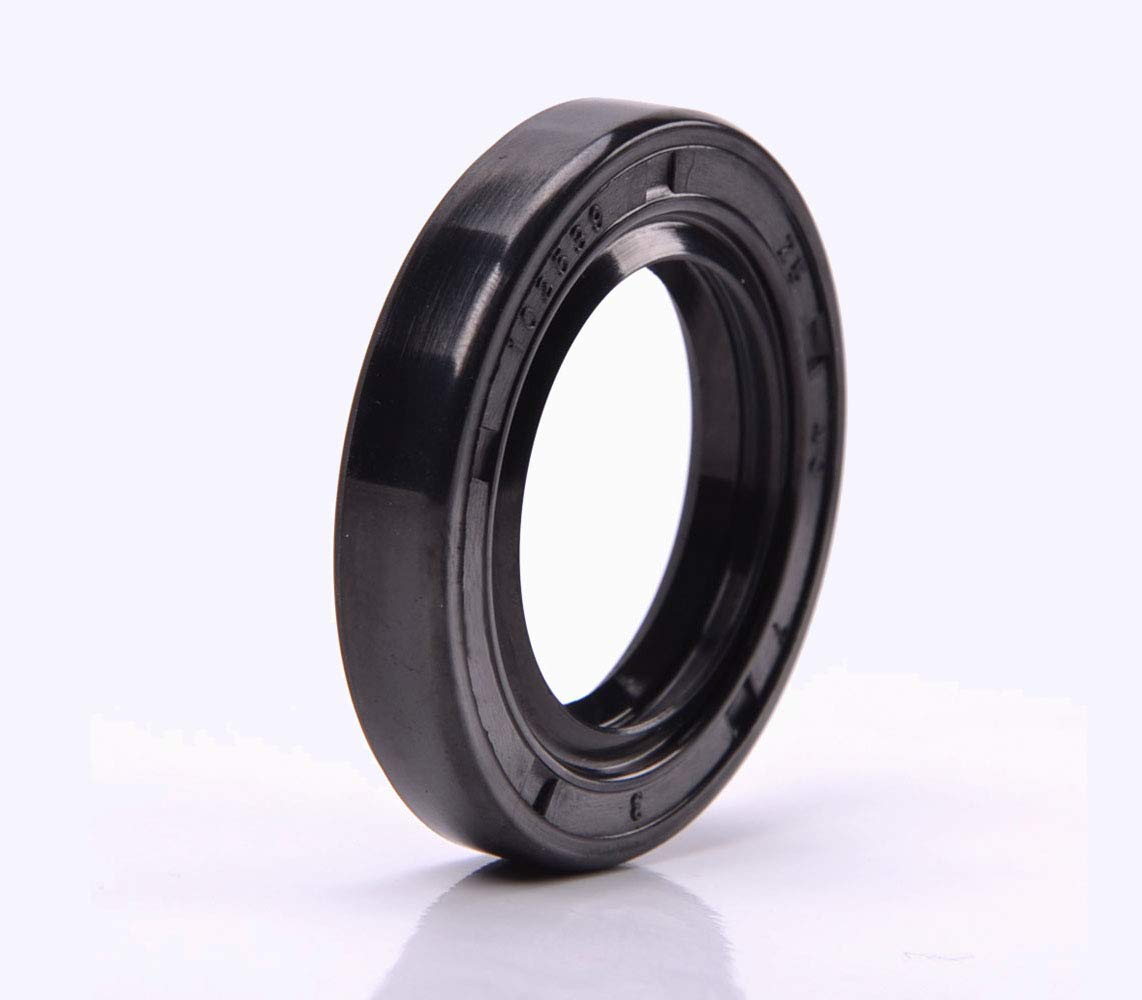 EAI 25x47x8mm Double Lip Oil Shaft Seal With Spring - Metric Nitrile Rubber Seal For Grease/Dust 5 thumbnail image