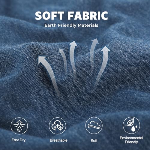 Image of BAMBOO COOL Breathable Men's Underwear Modern Multipack Comfortsoft Moisture-Wicking Boxer Briefs 6 Pack