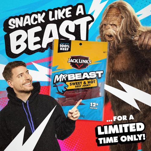 Jack Link's MrBeast Sweet & Hot Beef Jerky - (10 Pack) 1.25 oz - image 7