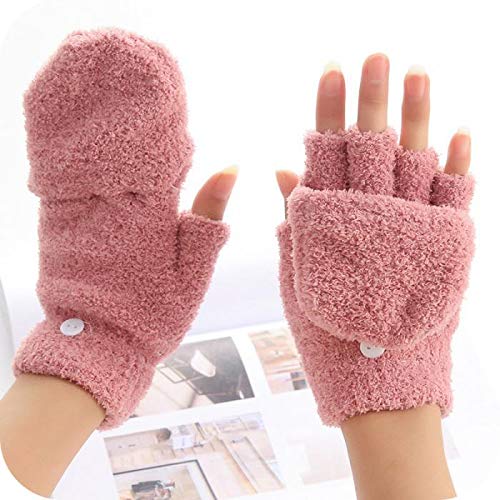 Image of Bold N Elegant - Be Bold Inside & Elegant Outside Womens Plush & Fur Winter Gloves