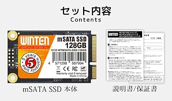 【６個セット】ウィンテン WINTEN 内臓 SSD 128GB SATA Amazon | WINTEN SSD 128GB 2.5インチ SATA3 6Gbps 3D NAND