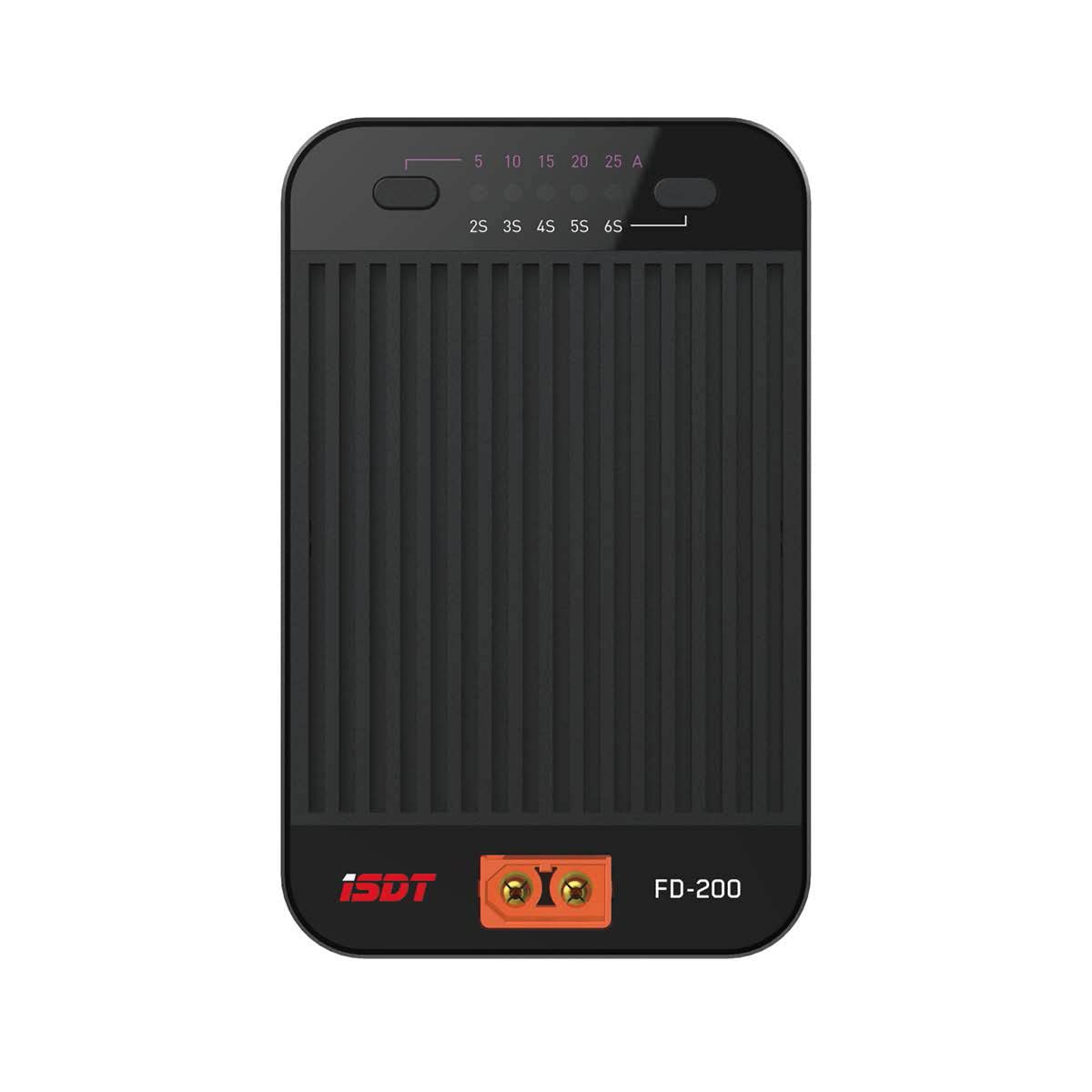 ISDT FD-200 - Scarico intelligente, 200 W, 25 A, senza fili, Bluetooth, per testare la capacità delle batterie Lifepo4, scaricatore per batteria Lipo Discharging 2-8S