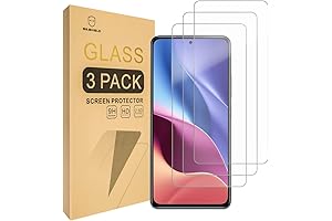 Mr.Shield 3-Pack Tempered Glass Screen Protector for Redmi K40/K40 Pro/K40 Pro+