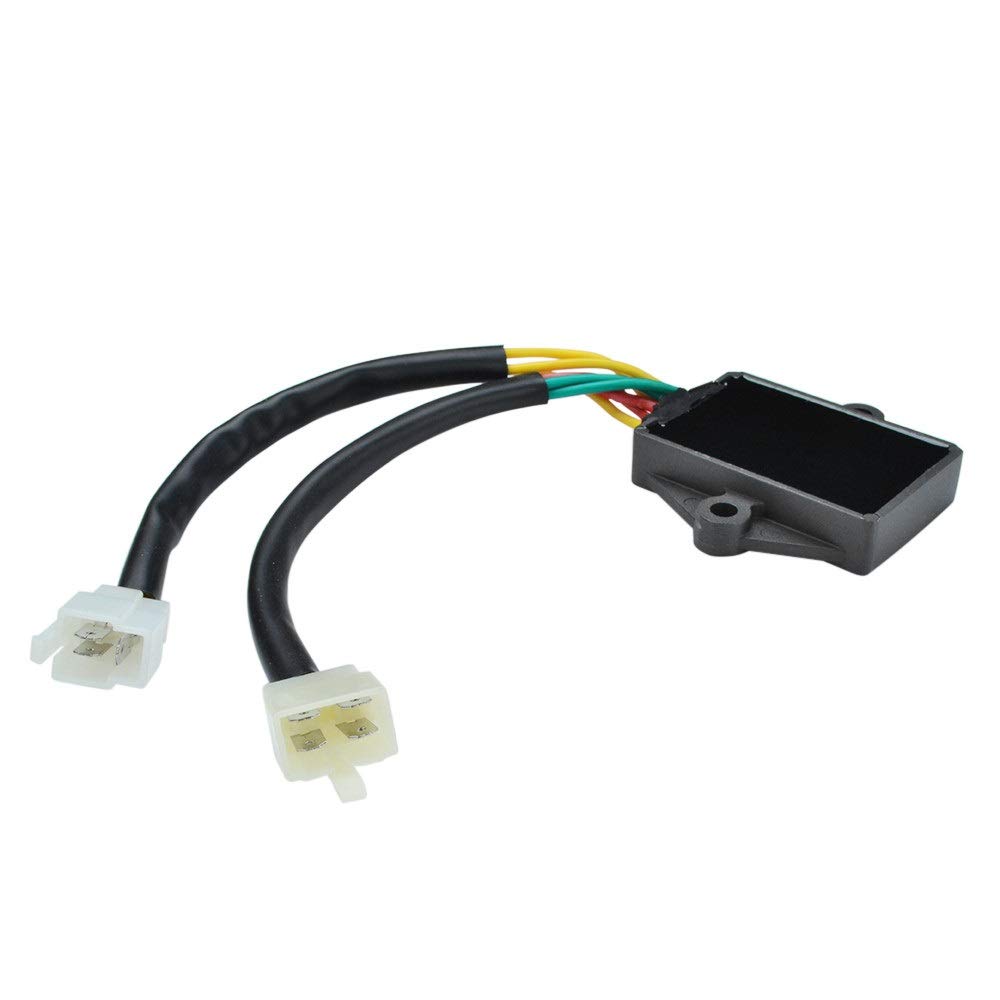 Regolatore raddrizzatore Regolatore Compatibile con Honda VTR 250 (1988-1990) VT 250 F (1983-1987) VTZ 250 (1986-1988) VFR 400 (1985-1988)
