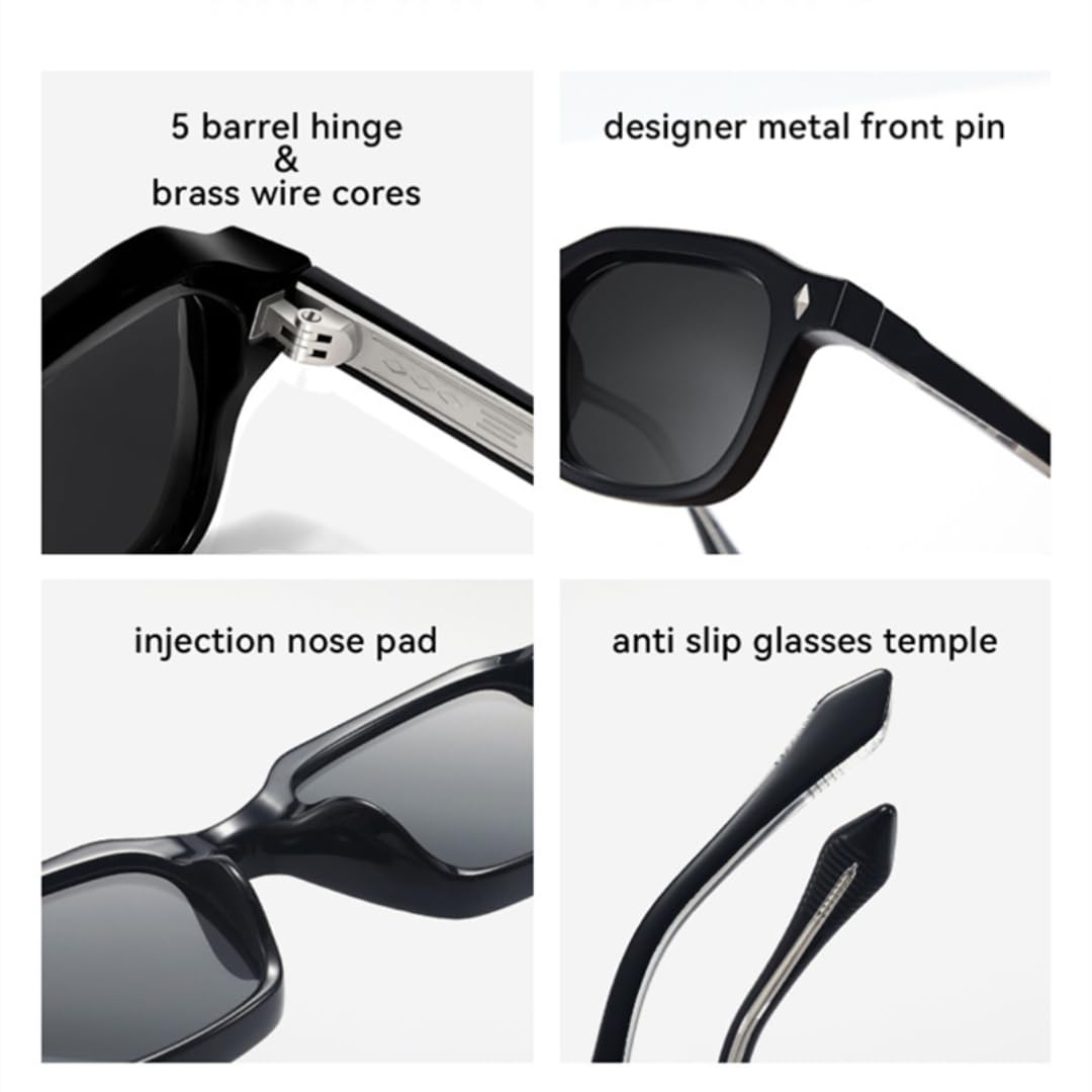 Okulary przeciwsłoneczne męskie retro luksusowe modne nity damskie okulary przeciwsłoneczne UV400 modne punkowe żółte zielone okulary przeciwsłoneczne