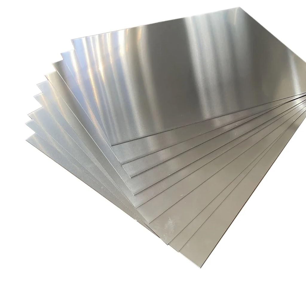 Dicke 0,2–1 Mm, 301 Edelstahlblech, Metallfolienplatte, DIY-Teil(1.0mm)