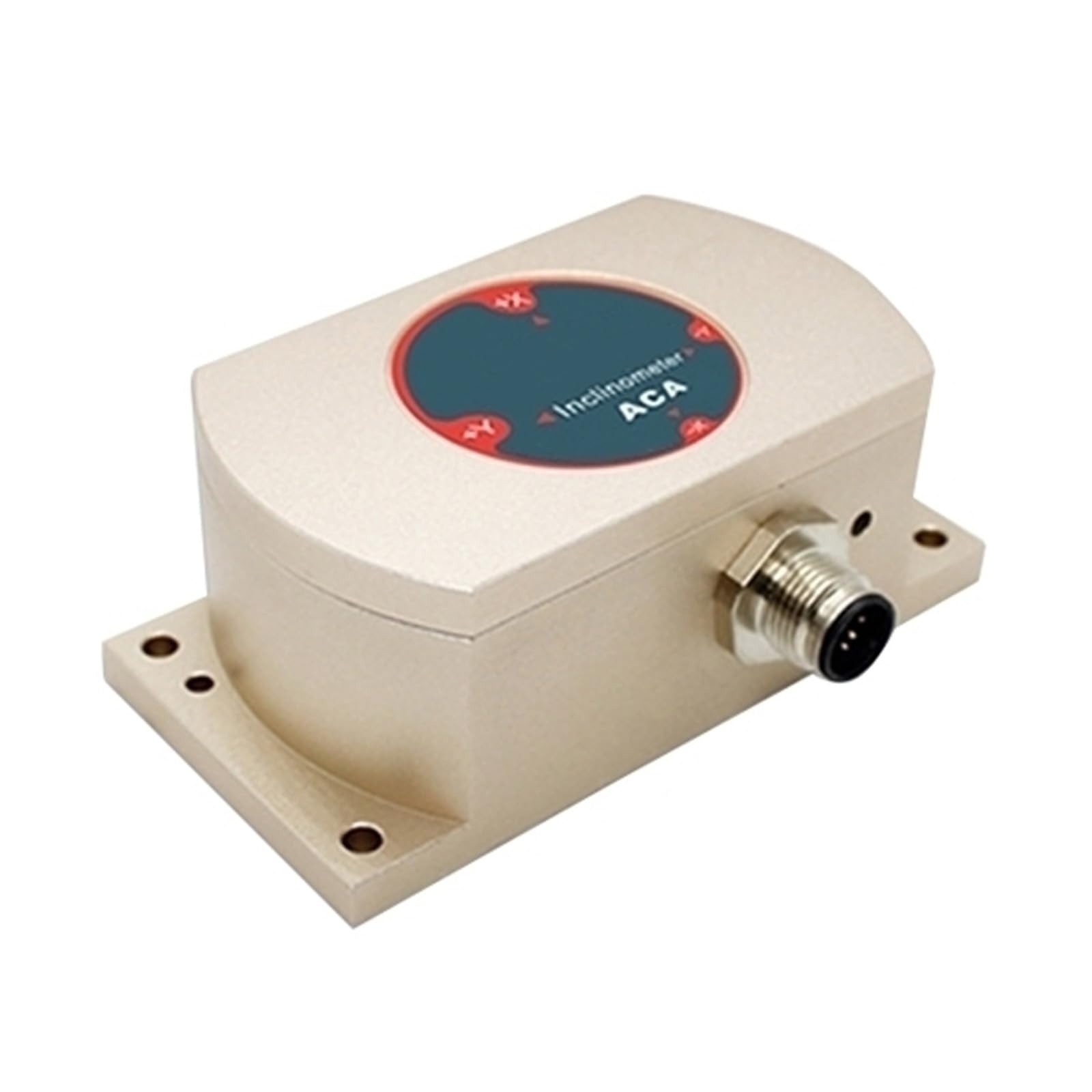 Inclinometer Sensor, ±30° Single-Axis Industrial Angle Tilt Level Tilt Measurement Sensor for Bridges, Railways