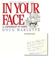 In Your Face: A Cartoonist at Work 0395562740 Book Cover