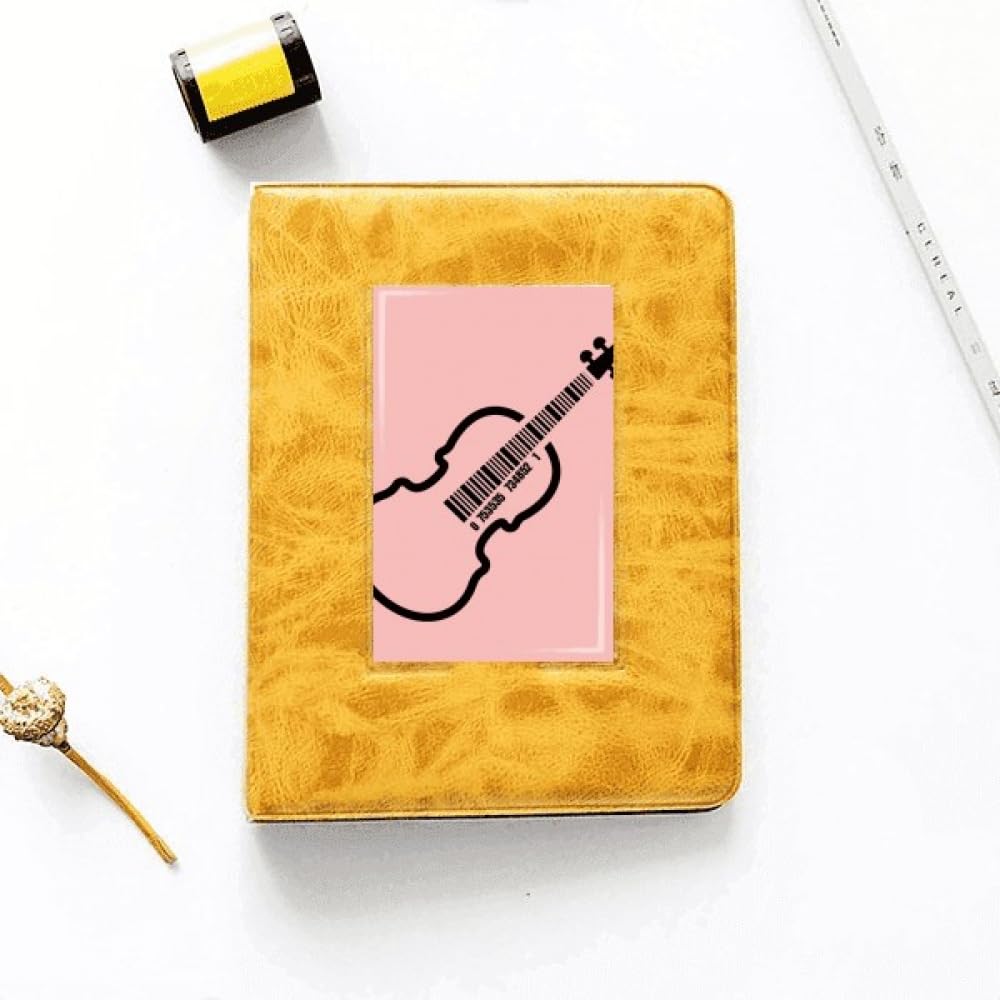 no/no Music Instrument Violin Melody Photo Album Family Wedding Picture 4x6