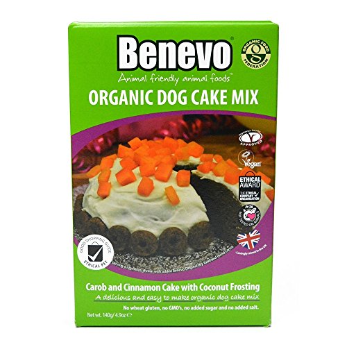 Benevo - sobre para Tarta orgánica para Perros (140g) (Puede Variar)