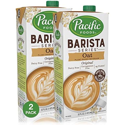 Pacific Foods Barista Series Oat Milk, 32 Ounce (Pack of 2) Cover