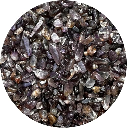 Image of 2 oz Lot Natural Semi Tumbled Gemstone Chips, Crushed Mini Crystals, Undrilled Crystal Chips (Super 7)