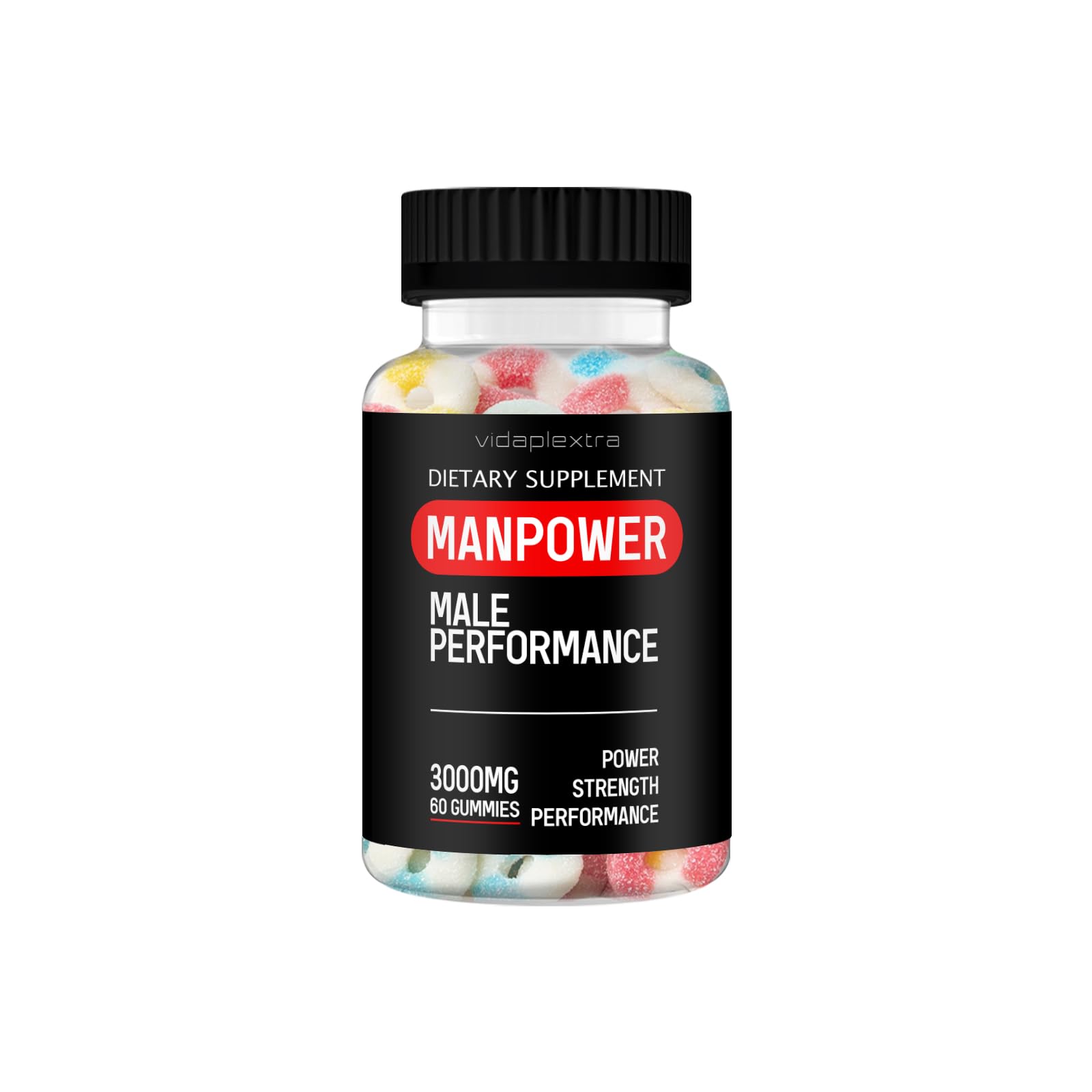 VIDAPLEXTRAMan Power Gummies - Man Power Gummies (Single, 60 Gummies)