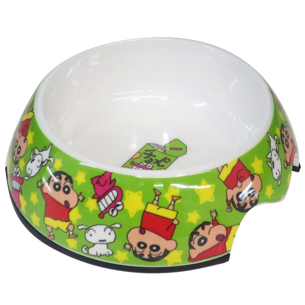 クレヨンしんちゃん 犬用食器 ステンレスボウル付き Amazon.co.jp: クレヨンしんちゃん[ペット用 食器]フードボウル