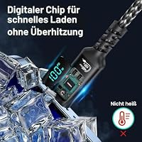NIBIKIA USB C Kabel 2M 2Stück 100W Schnellladekabel USB C auf USB C Kabel – Ansicht 5
