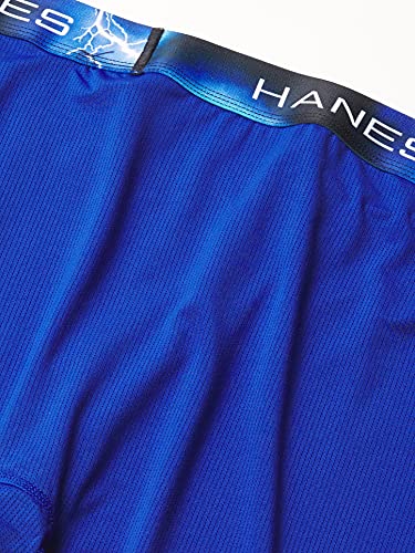 Hanes Men's Sport X-Temp Ultra Lightweight Long Leg Boxer Brief 4-Pack2