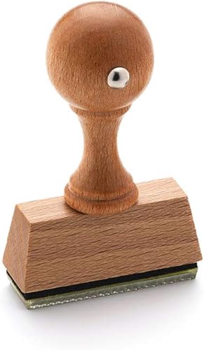 Sello de dirección personalizado, sello de dirección de devolución, sello personalizado, sello de mango de madera Rustix Style-3085