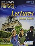 Discovering French Today: Lectures pour tous Student Edition Workbook Level 1 (French Edition)