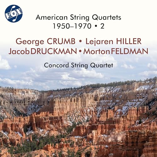 Amazon.com: American String Quartets 1950-1970, Vol. 2 : Concord String ...