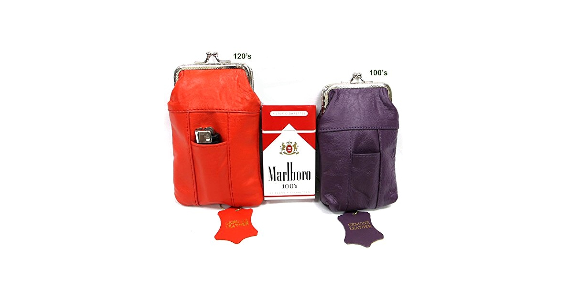 Amazon.com: 1 Pair 2 Color 2 Size Women's Genuine Leather