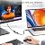 Cuntech 4K@60Hz Display Port to HDMI Adapter, Display Port Male to HDMI Female Adapter Compatible with HP, ThinkPad, AMD, NVIDIA, Desktop for Monitor, HDTV, Projector, Desktop, Laptop, Space Gray